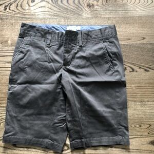 Women’s Banana Repulic dark gray size 4 Bermuda chino shorts, like new